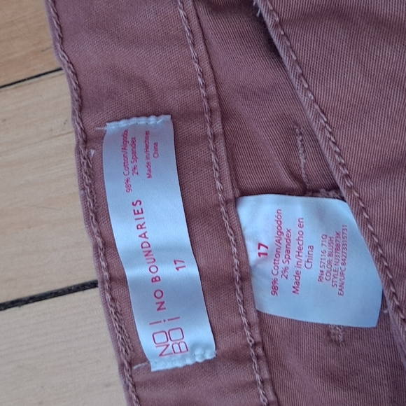 No Boundries dusty rose🌹 skinny jeans size 17 - Picture 2 of 7